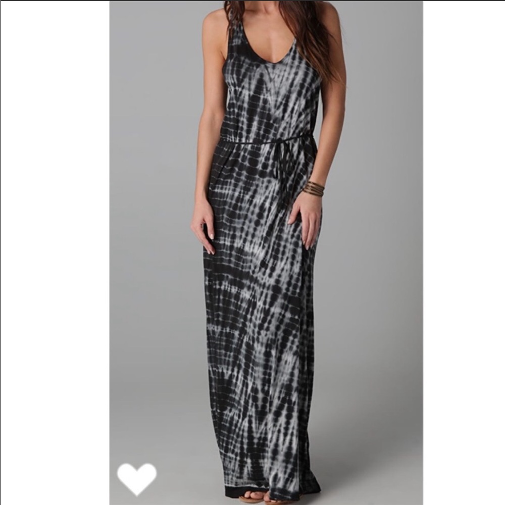 Soft Joie Emilia tie dye maxi dress